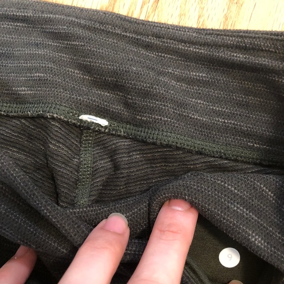Lululemon Green Work It Out Pant Leggings - Picture 5 of 7